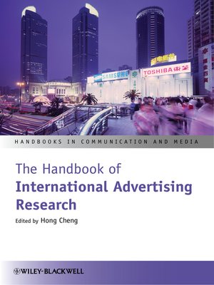 cover image of The Handbook of International Advertising Research